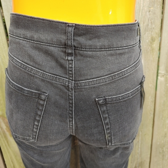 NWT Massimo Dutti Black Crop Jeans Size 2 - Picture 9 of 15